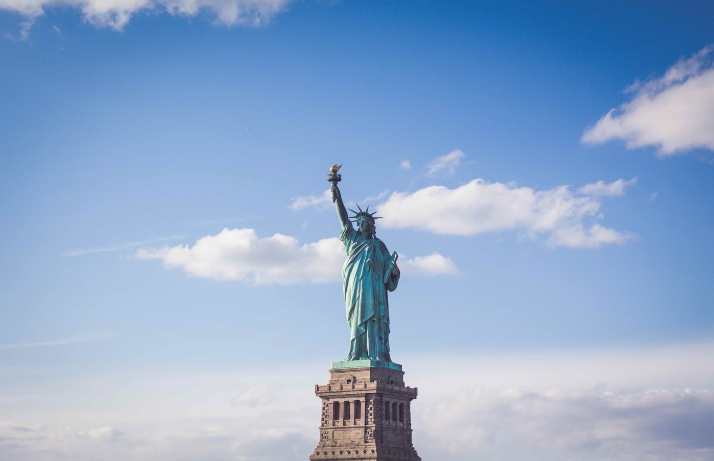Visto Americano — Estátua da Liberdade